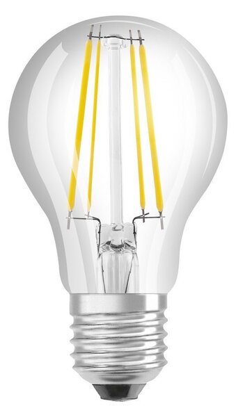 Průhledná ultra účinná LED žárovka E27 3,8 W ENERGY A, teplá bílá