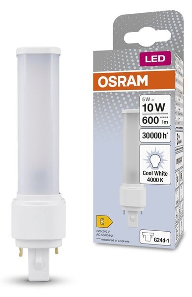 LED žárovka G24d-1 5W DELUXE, studená bílá