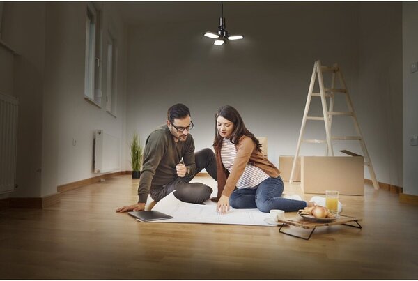 Stropní svítidlo na renovaci E27 40W HIGHBAY, studená bílá