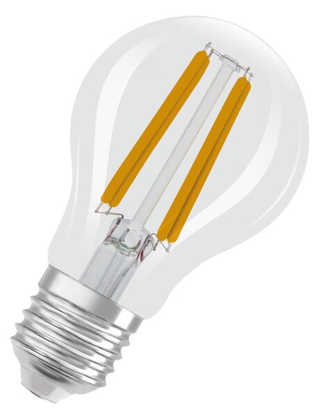 Účinná LED žárovka čirá E27 2.2W CLASSIC A40, teplá bílá