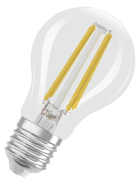2x účinná LED žárovka čirá E14 2.2W CLASSIC A40, studená bílá