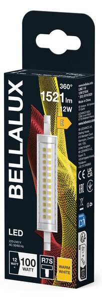 LED žárovka 12W R7s LINE, teplá bílá