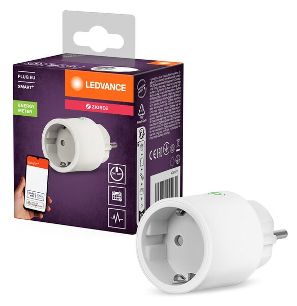 Chytrá energetická zásuvka bílá ZigBee PLUG EU