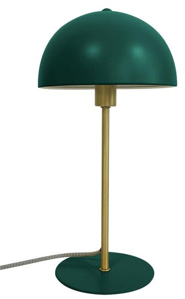 Time for home Lahvově zelená kovová stolní lampa Lacy