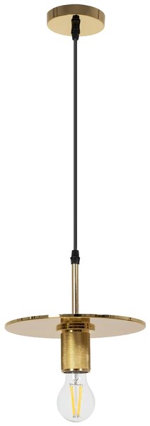Toolight - Závěsná stropní lampa Plate - zlatá - APP1181-1CP