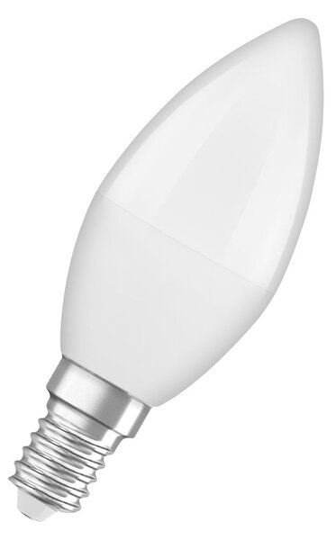 Matná LED žárovka svíčková E14 3.3W CLASSIC B, teplá bílá
