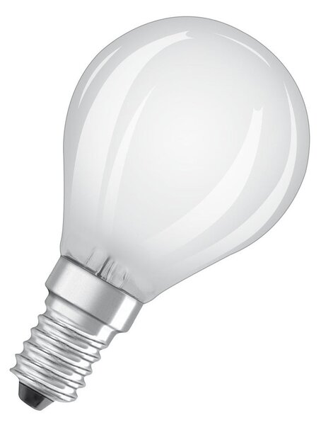 Matná LED žárovka E14 2.5W CLASSIC P, teplá bílá