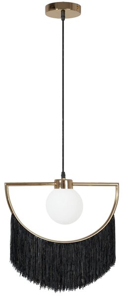 Toolight - Závěsná stropní lampa Glamour - zlatá/černá - APP968