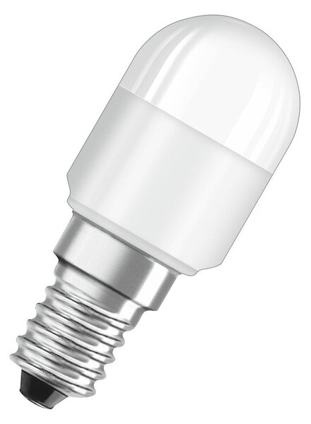 Matná LED žárovka dlouhotrvající E14 2.3W, teplá bílá