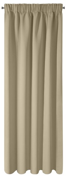 ZATEMŇOVACÍ ZÁVĚS NA PÁSCE PARISA 135X250 CM BÉŽOVÁ