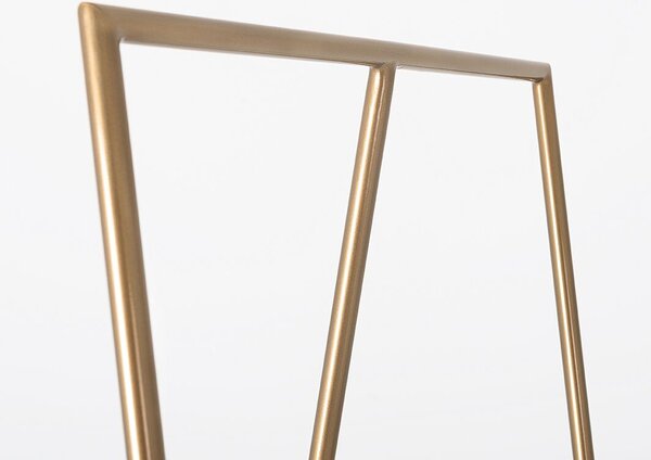 Nordic Design Zlatý kovový věšák Tenzo 60 cm