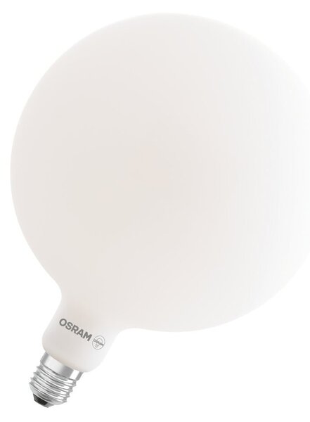 Matná LED žárovka velká E27 7.3W VINTAGE GLOBE, teplá bílá