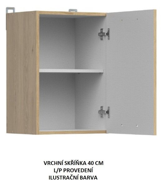 Kuchyň JUNONA MODUL VERZE2 BBL RAMKA 170 cm, bílá/grafit