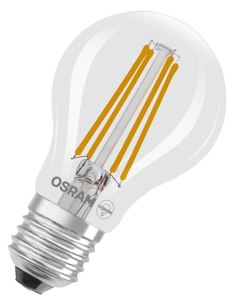 Ultra účinná LED žárovka čirá E27 2.2W CLASSIC A, teplá bílá