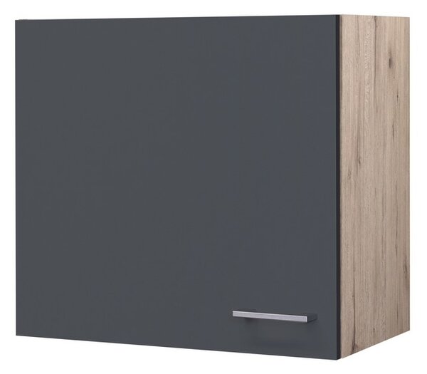 Horní kuchyňská skříňka Tiago H60, dub san remo/šedá, šířka 60 cm