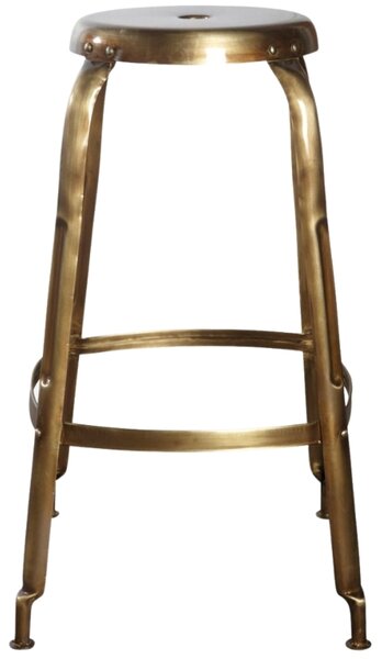 House Doctor Mosazná barová stolička Define 75 cm