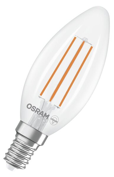2x ultra účinná LED žárovka E14 2.2W CLASSIC B, teplá bílá