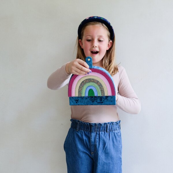 Dětská šperkovnice Blue Rainbow