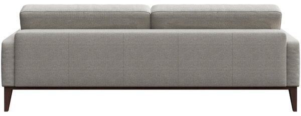 Světle šedá třímístná látková pohovka MESONICA Musso Tufted 211 cm