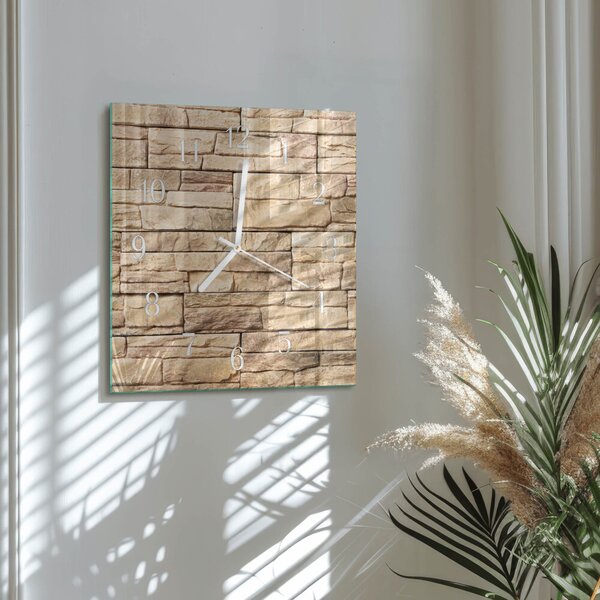 Skleněné hodiny Slínek zskb-30x30-00091269