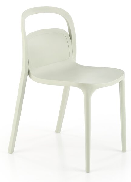 Zahradní židle Halmar K490, stohovatelná, máta