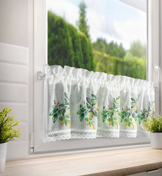 KRÁTKÁ ZÁCLONA NA PÁSCE KSENÍ 150X30 CM VÍCEBAREVNÁ