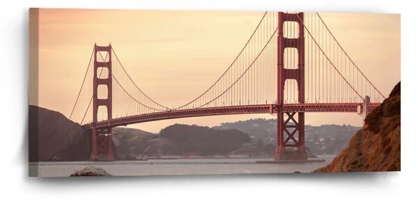 Sablio Obraz Golden Gate 2 - 110x50 cm