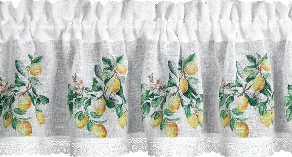 KRÁTKÁ ZÁCLONA NA PÁSCE KSENÍ 150X30 CM VÍCEBAREVNÁ