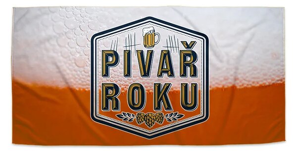 Sablio Ručník Pivař roku - 30x50 cm