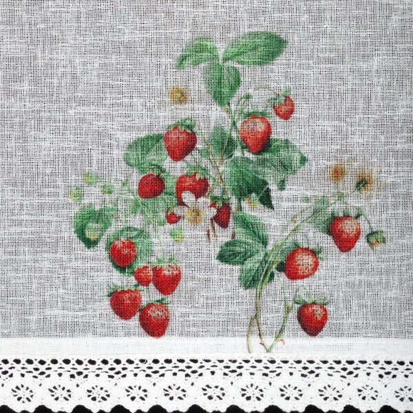 KRÁTKÁ ZÁCLONA NA PÁSCE KSENÍ 150X30 CM VÍCEBAREVNÁ