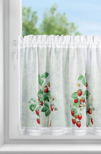 KRÁTKÁ ZÁCLONA NA PÁSCE KSENÍ 150X60 CM VÍCEBAREVNÁ
