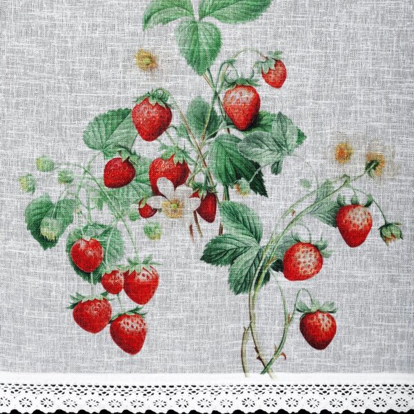KRÁTKÁ ZÁCLONA NA PÁSCE KSENÍ 150X60 CM VÍCEBAREVNÁ