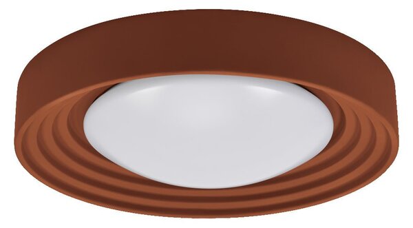 Hnědé stropní svítidlo 24.5W ORBIS 500mm, teplá bílá
