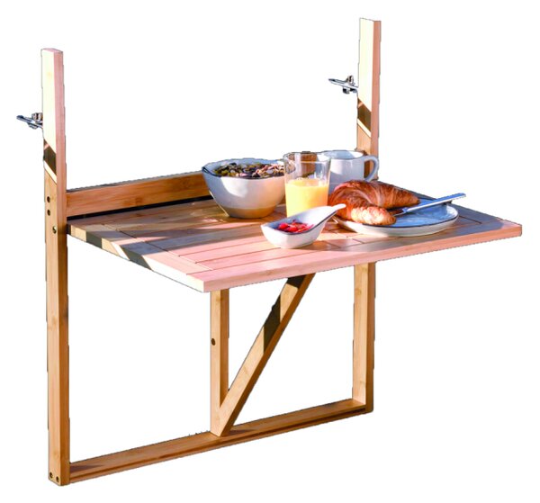 Kesper, Balkonový závěsný stolek z bambusu