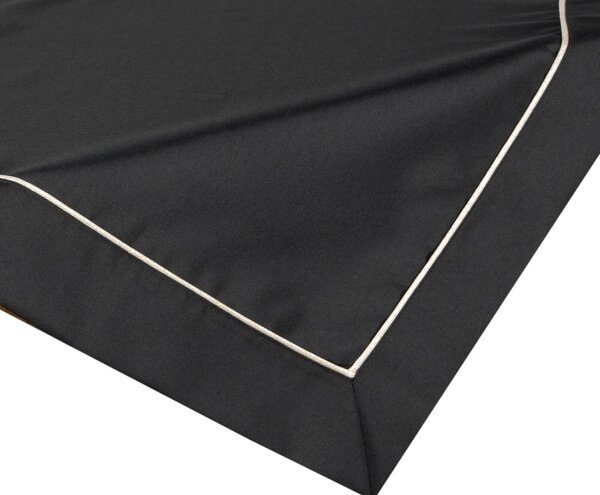 UBRUS DORITA 85X85 CM ČERNÝ