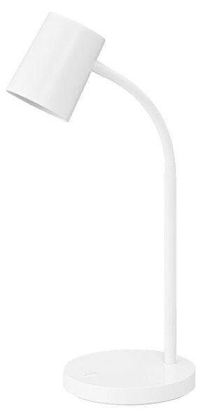 Bílá stolní lampa GU10 9W OFFICE LINE DESK TRAPEZIUM