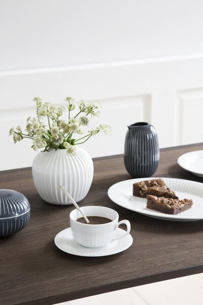 Kähler Design Váza Hammershøi White - 13 cm KD102