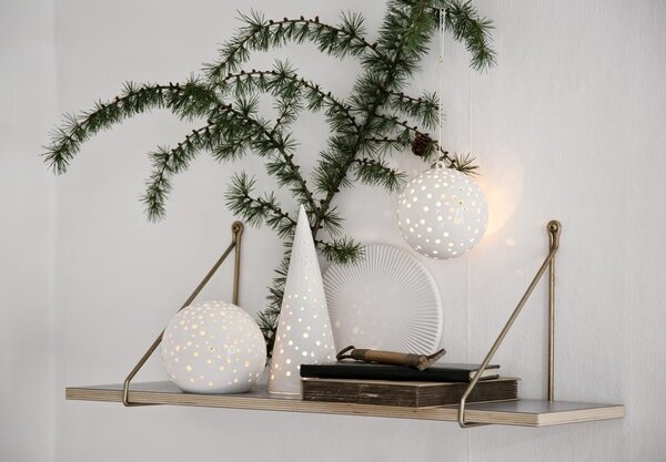 Kähler Design Svícen Nobili White - 30 cm KD134