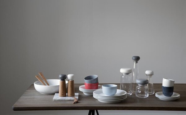 Kähler Design Dřevěný mlýnek Hammershøi Anthracite - M KD138