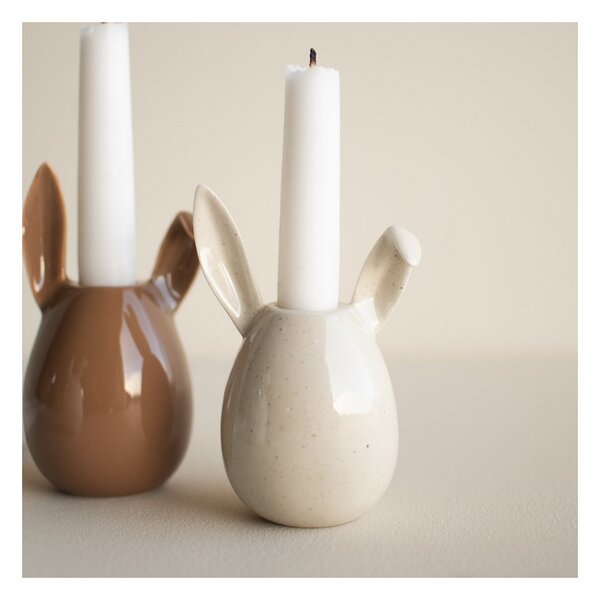 Velikonoční svícen Rabbit Vanilla 13 cm DBKD