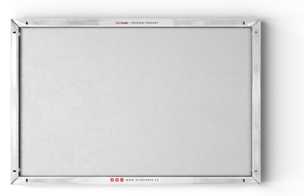 ALLboards METAL MB64_00100 Magnetická kovová tabule mramor 60x40 cm