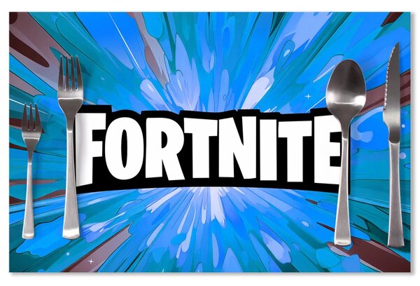 Sablio Prostírání FORTNITE modrá: 40x30cm