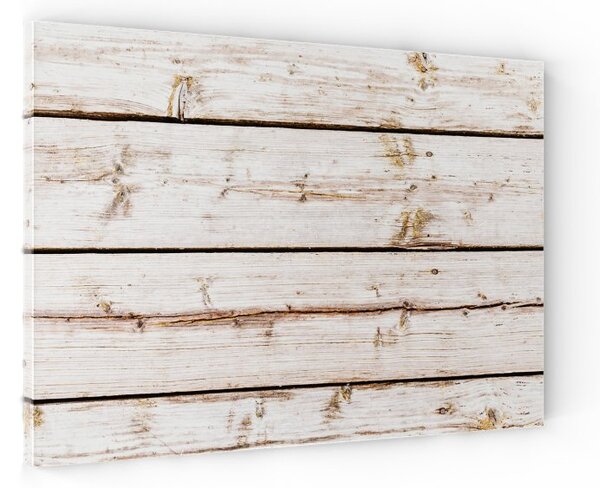 ALLboards METAL MB64_00104 Magnetická kovová tabule bílá prkna 60x40 cm