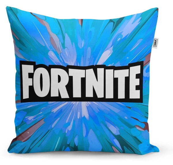Sablio Polštář FORTNITE modrá - 40x40 cm