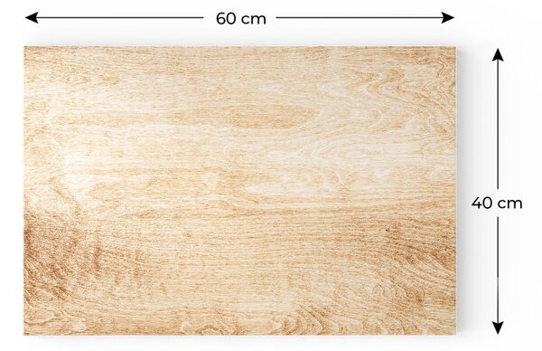 ALLboards METAL MB64_00105 Magnetická kovová tabule masivní dřevo 60x40 cm