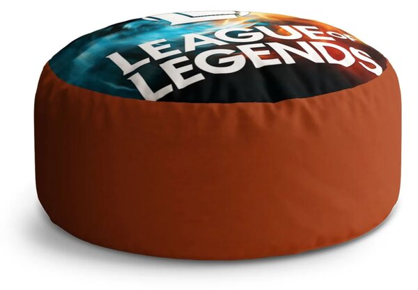 Sablio Taburet Circle League of Legends Glow: 38x48 cm