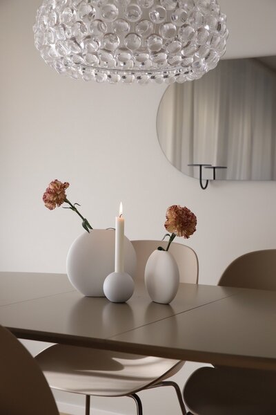 COOEE Design Váza Pastille White - 30 cm CED169