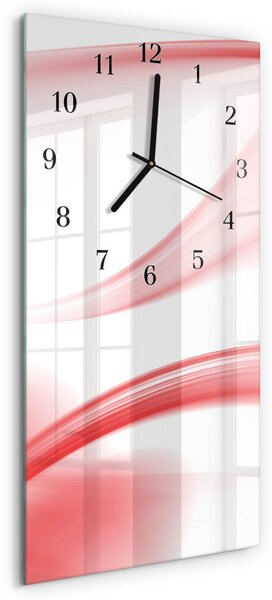 Skleněné hodiny vertikální Abstraktní umění zsppc-30x60-00170692