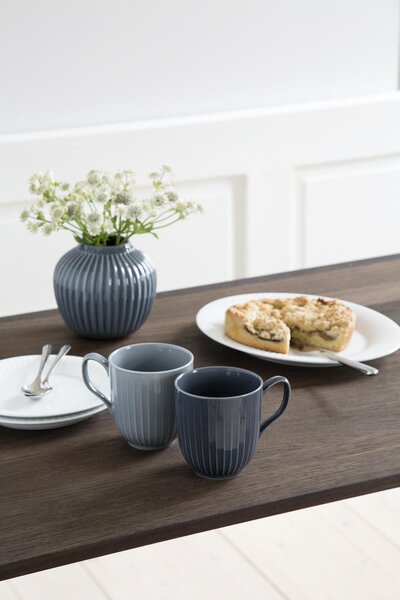 Kähler Design Hrnek Hammershøi Anthracite - 330 ml KD186