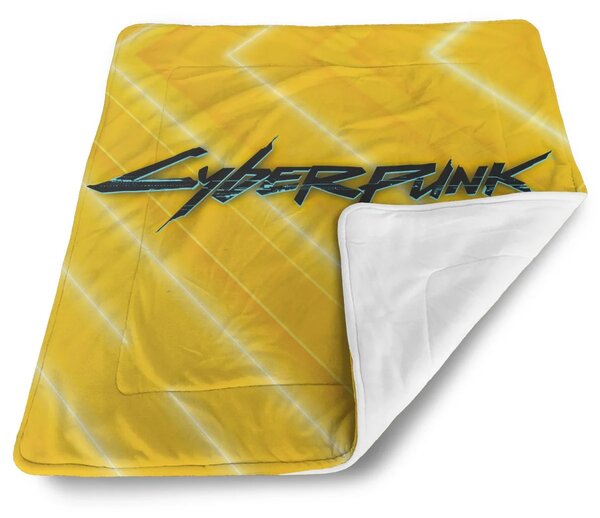 Sablio Deka pro miminko Cyberpunk 2077 Žlutý - 80x100 cm